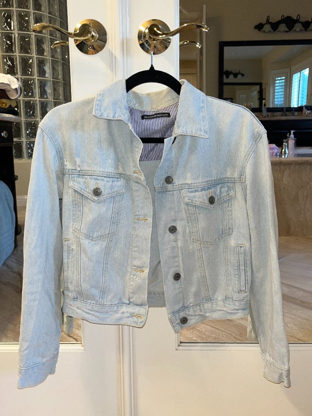 Brandy Melville Light Wash Jean Jacket
